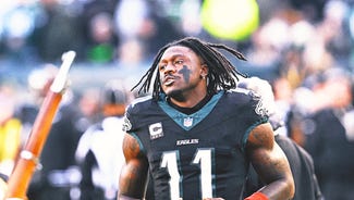 Next Story Image: 2025 NFL Week 17 Buzz: A.J. Brown Misses Practice; Lane Johnson, Jalen Carter Return